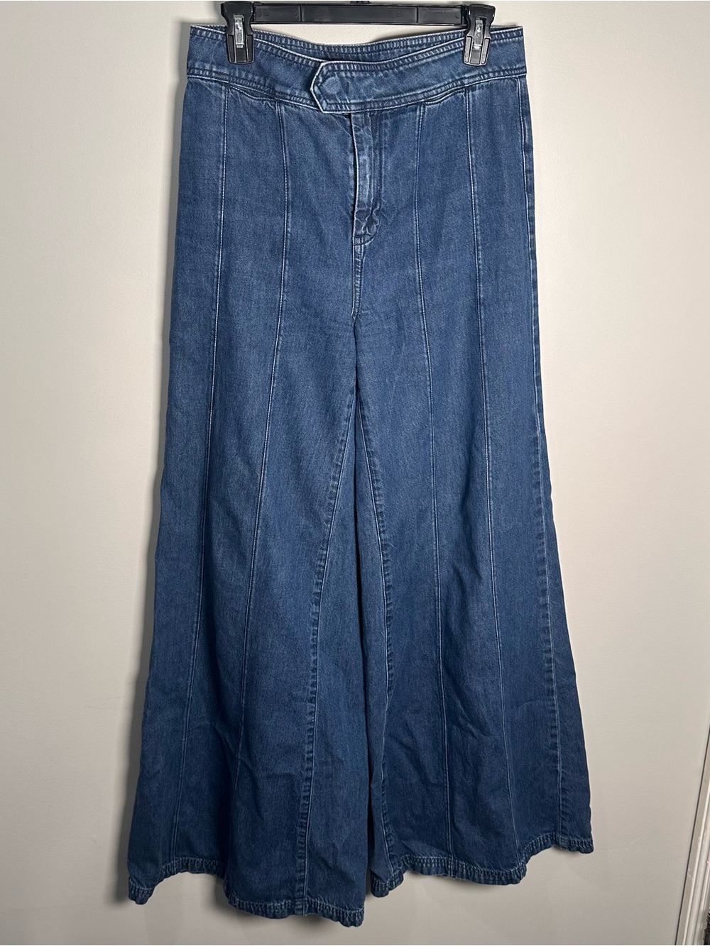 Pilcro Wide-Leg High-Rise Anthropologie Jeans